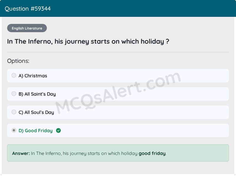 Question Screenshot