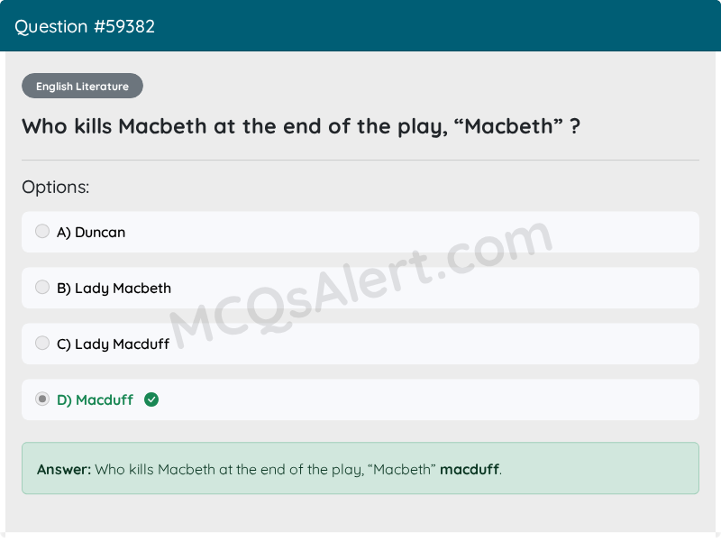 Question Screenshot