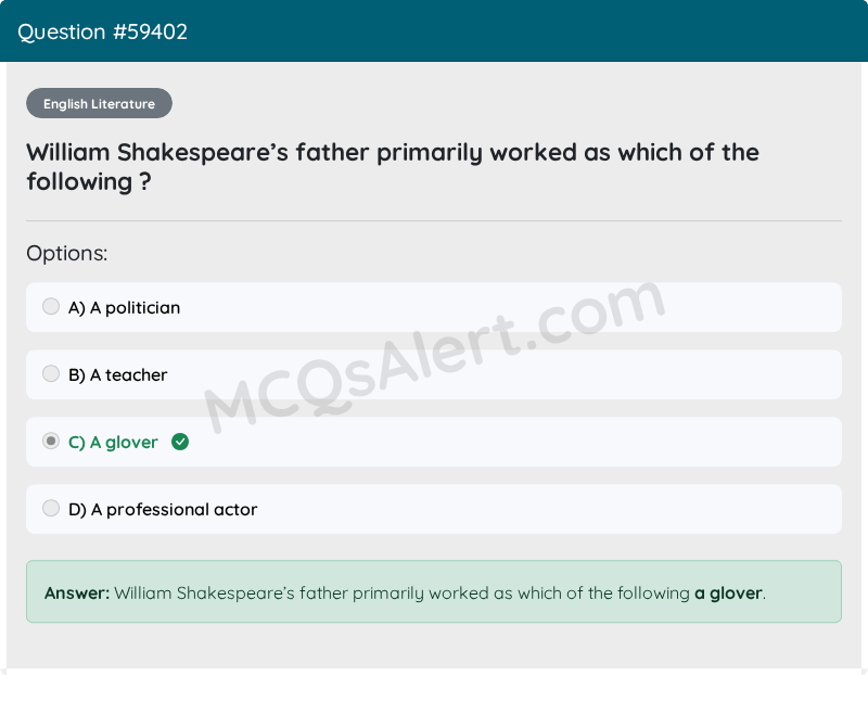 Question Screenshot