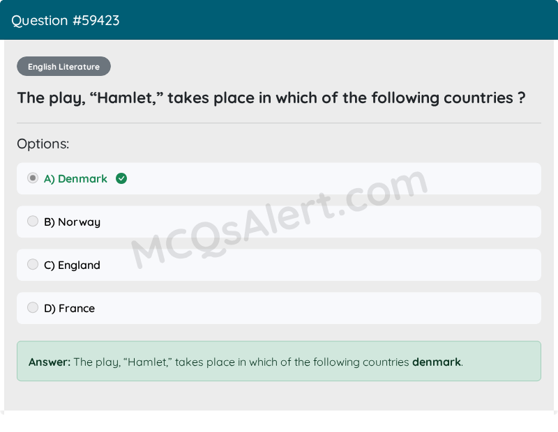 Question Screenshot