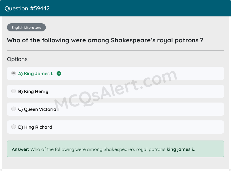 Question Screenshot