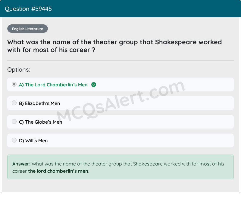 Question Screenshot