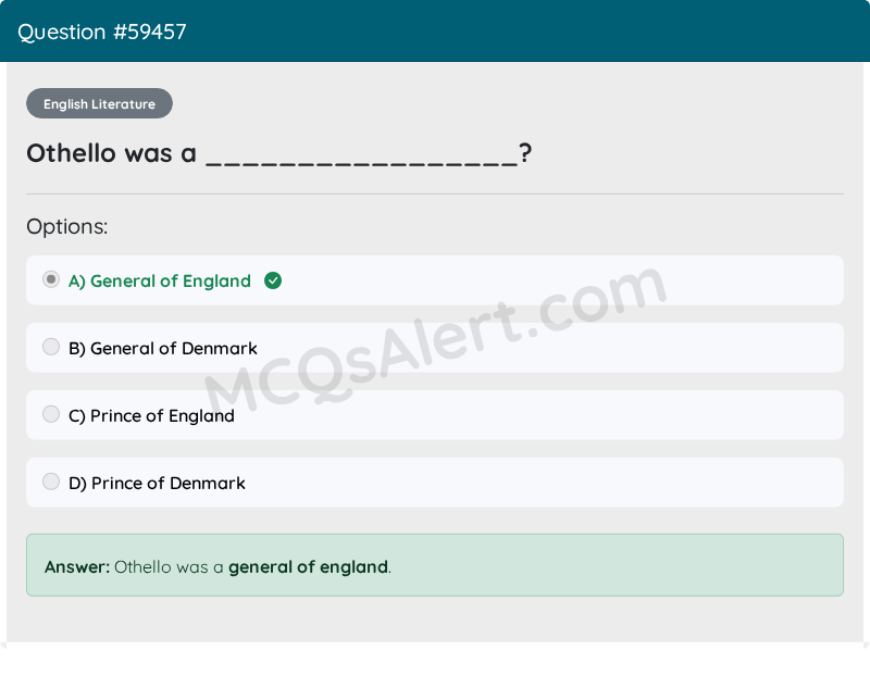 Question Screenshot