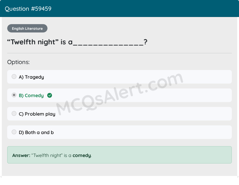 Question Screenshot