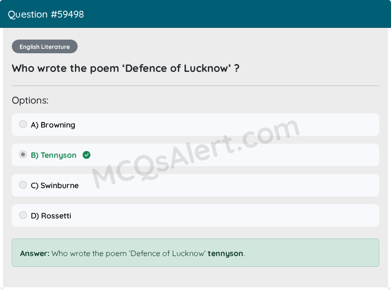 Question Screenshot