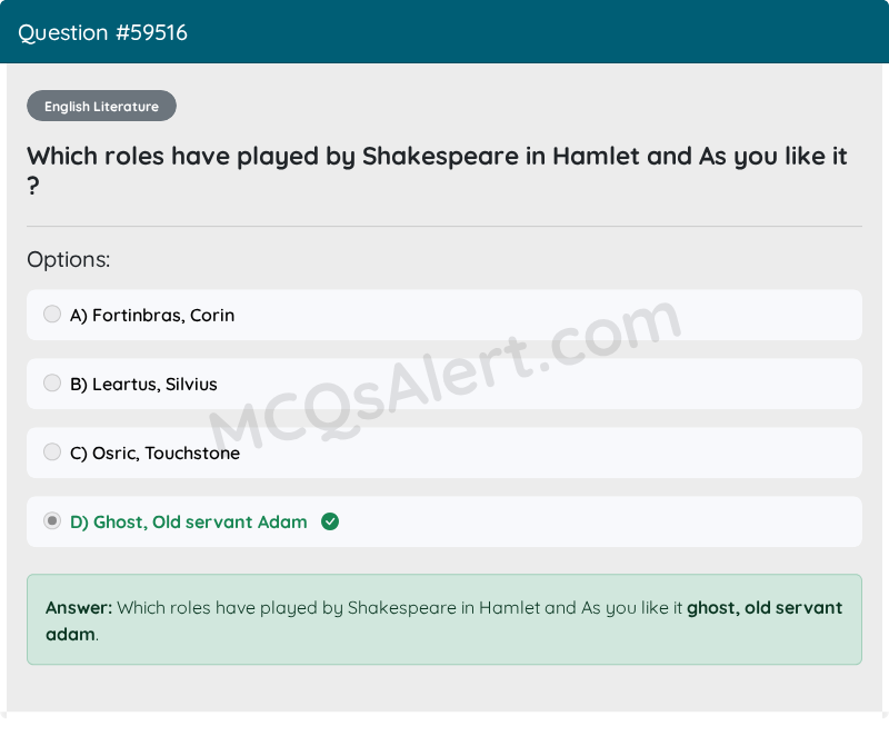 Question Screenshot