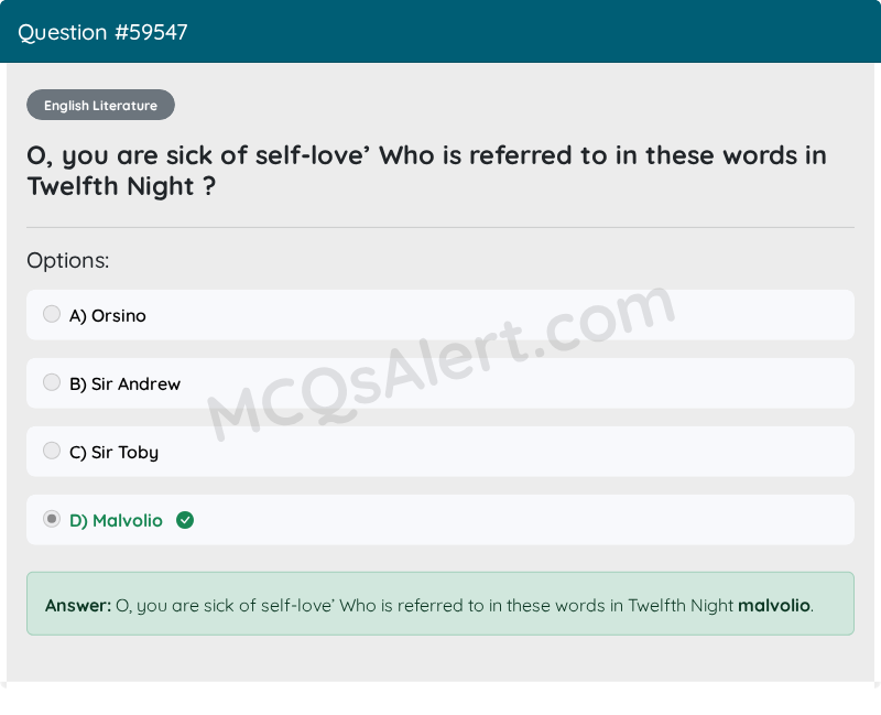 Question Screenshot