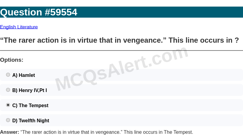 Question Screenshot
