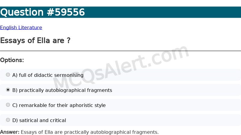 Question Screenshot