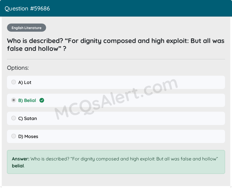Question Screenshot