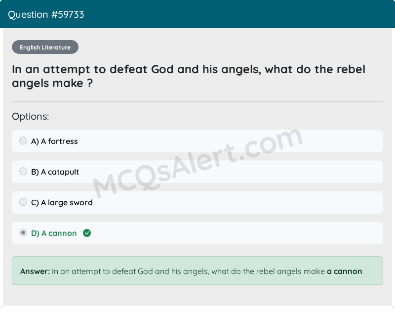 Question Screenshot