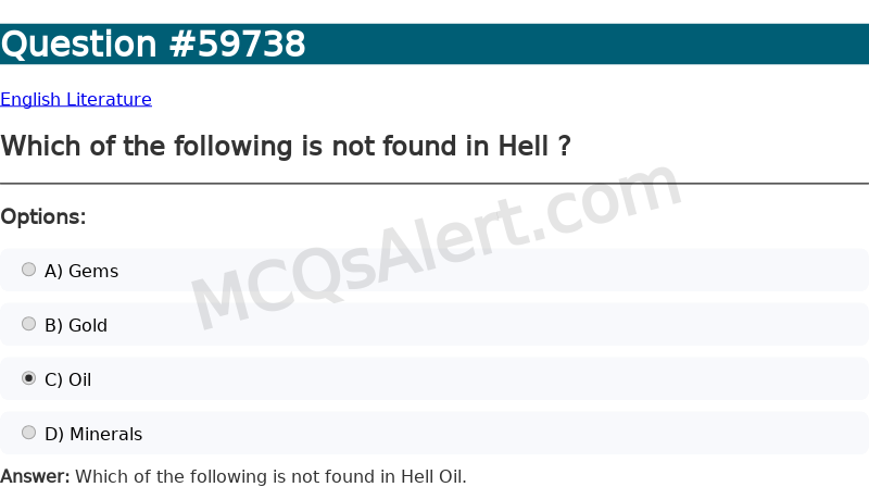 Question Screenshot