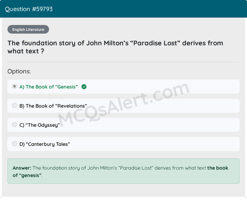 Question Screenshot