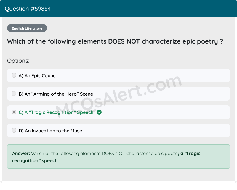 Question Screenshot