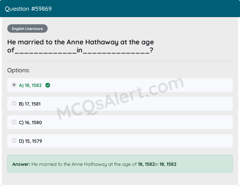 Question Screenshot