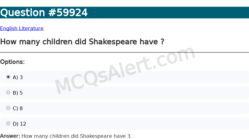 Question Screenshot