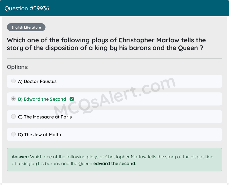 Question Screenshot