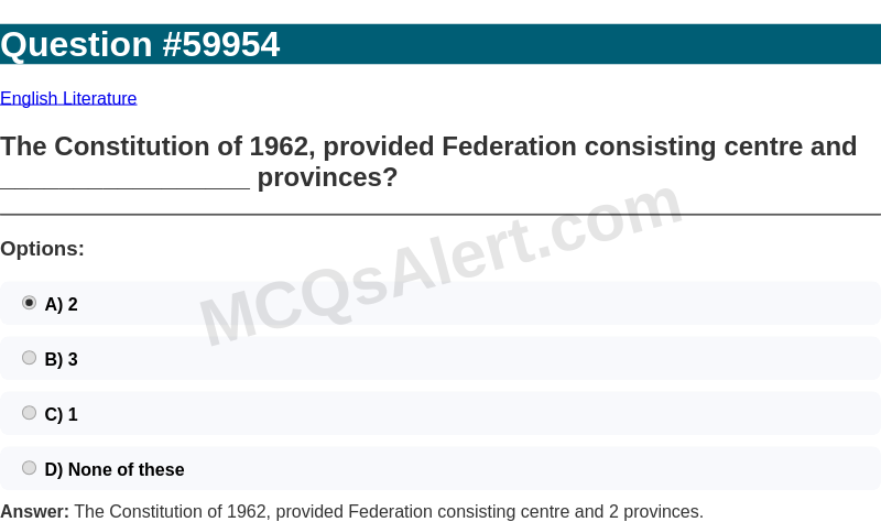 Question Screenshot