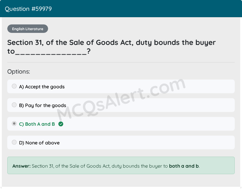 Question Screenshot