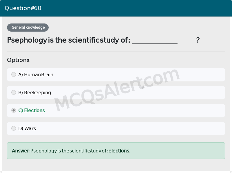 Question Screenshot