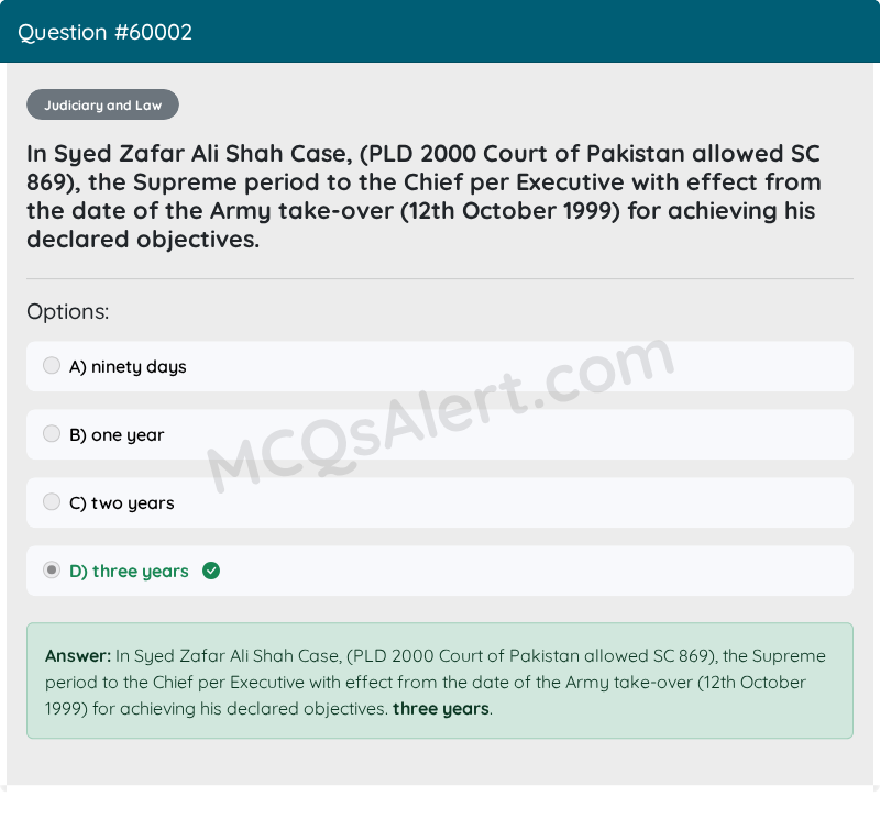 Question Screenshot