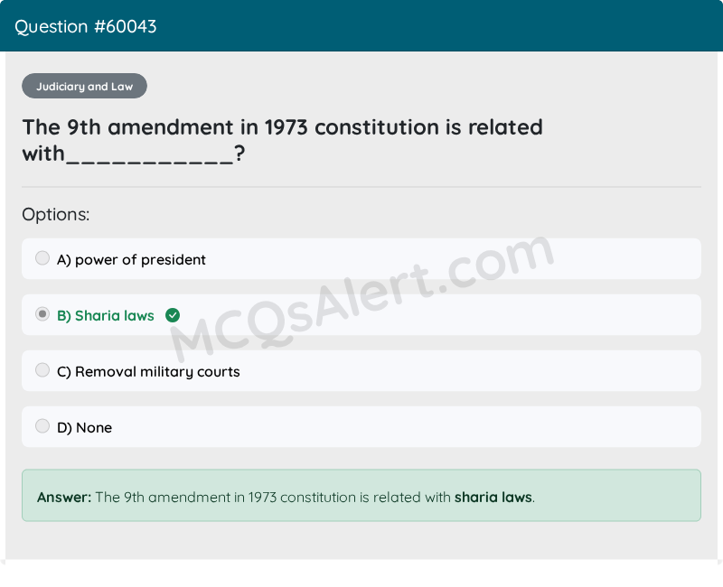 Question Screenshot