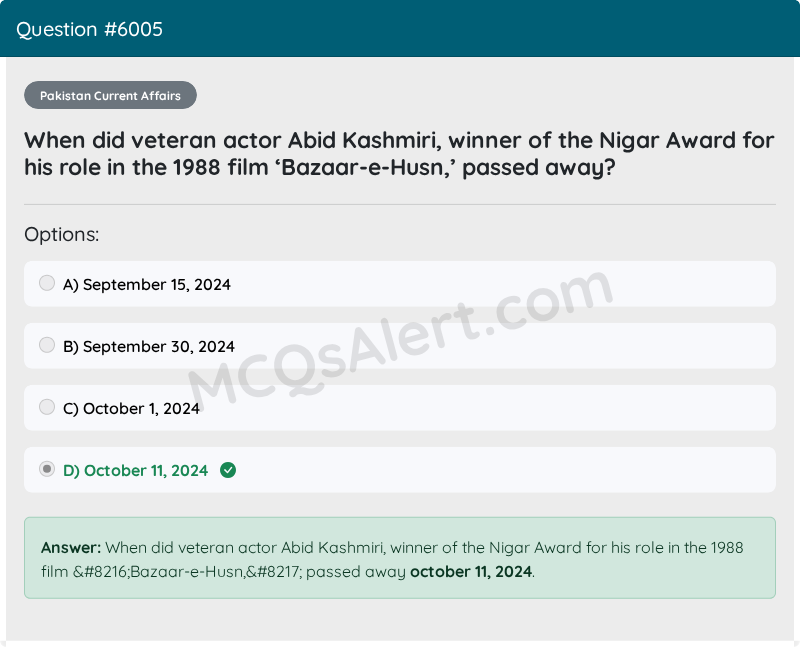 Question Screenshot