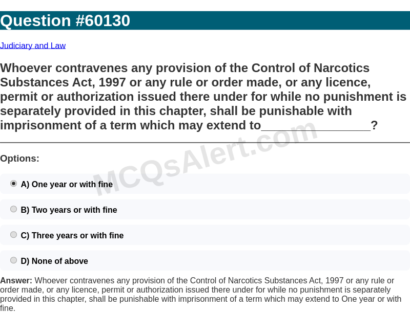 Question Screenshot