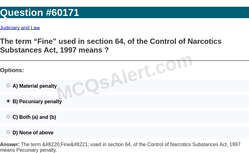 Question Screenshot
