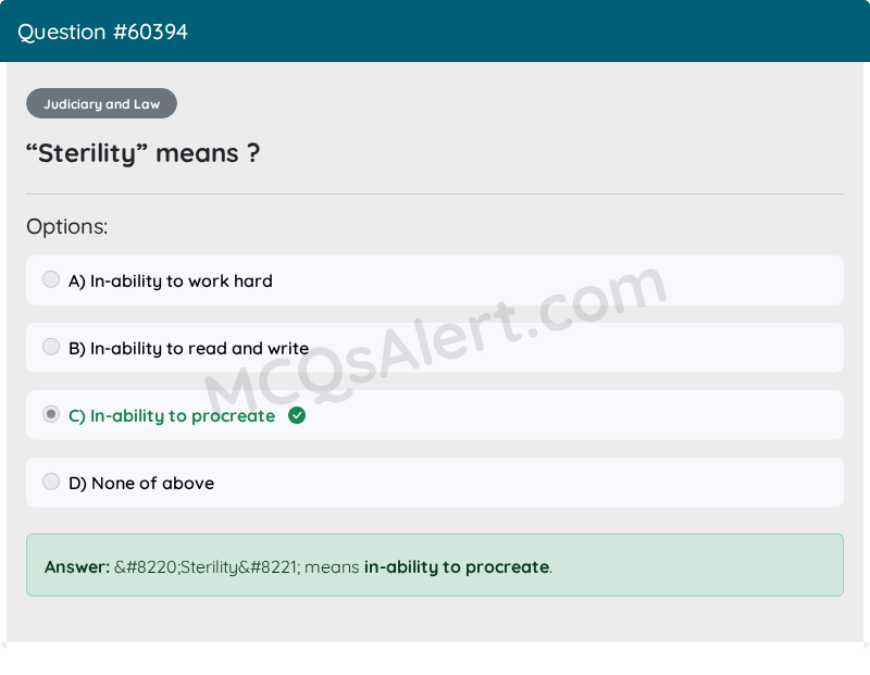 Question Screenshot