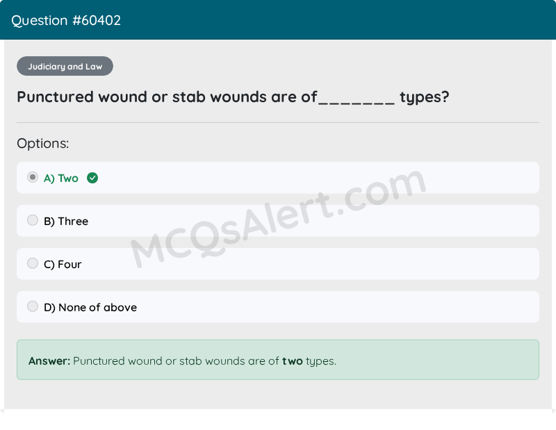 Question Screenshot