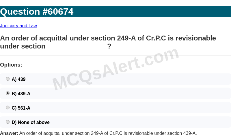 Question Screenshot