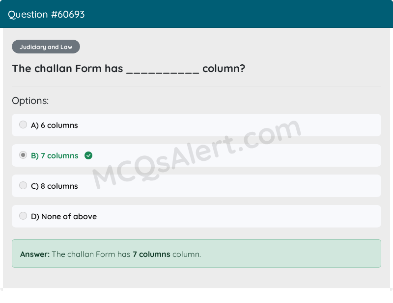 Question Screenshot