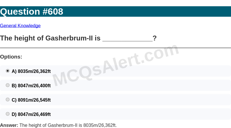 Question Screenshot