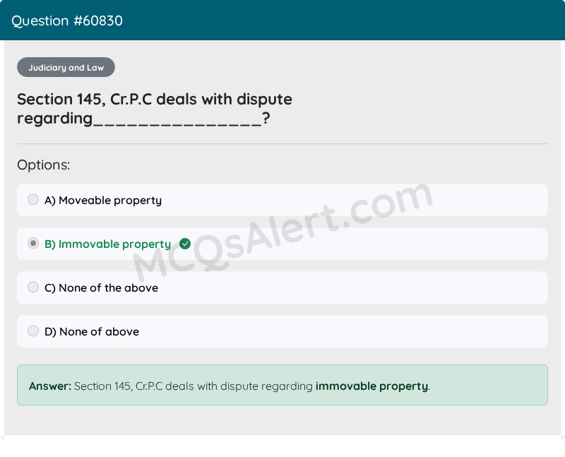 Question Screenshot