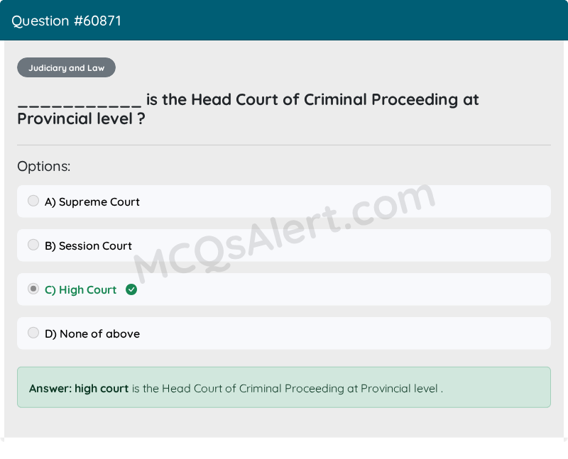 Question Screenshot