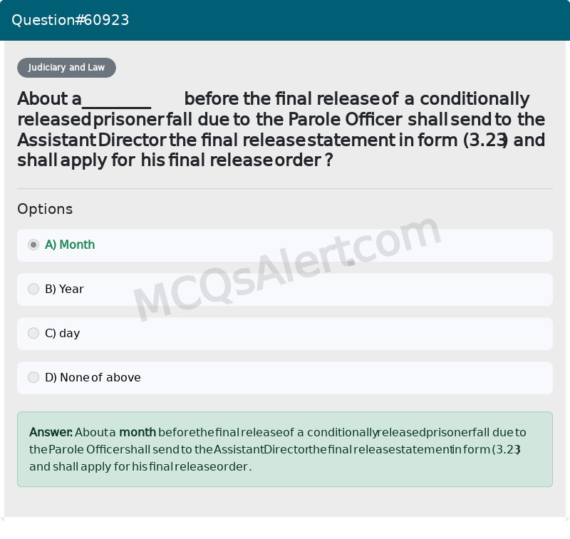 Question Screenshot