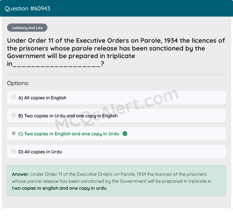 Question Screenshot