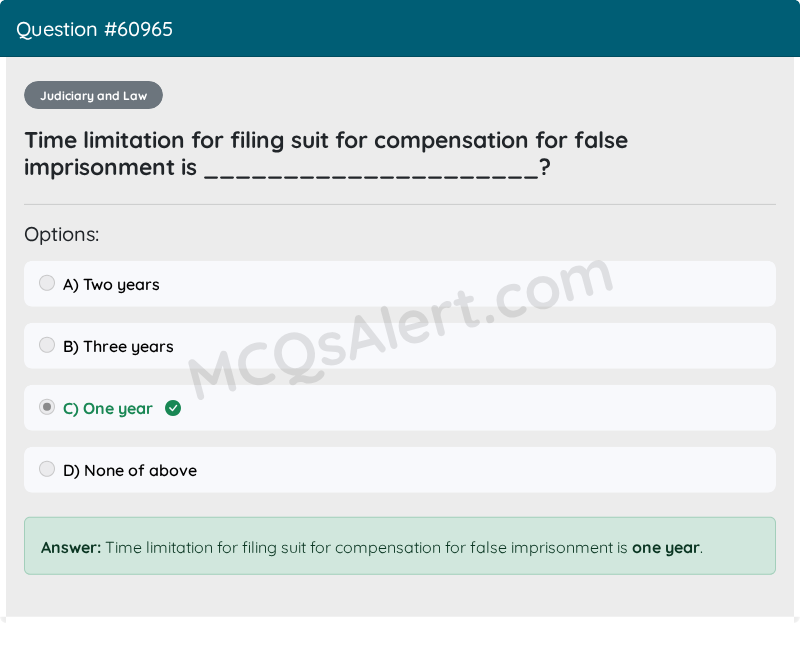Question Screenshot