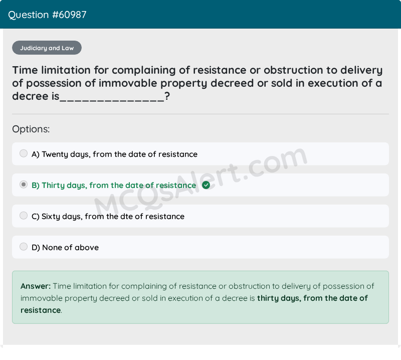 Question Screenshot