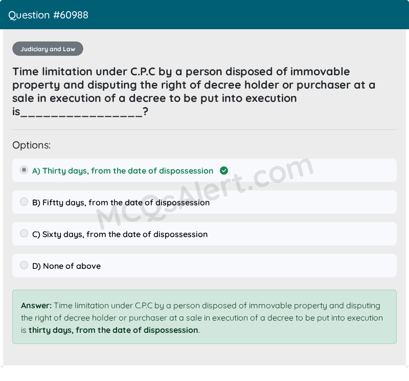 Question Screenshot