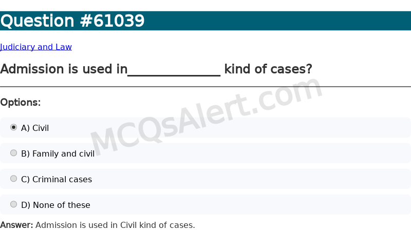 Question Screenshot
