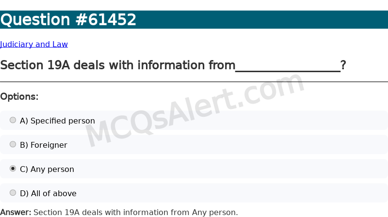 Question Screenshot