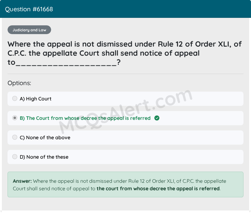 Question Screenshot