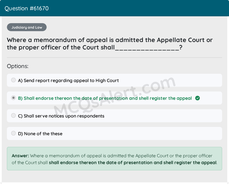 Question Screenshot