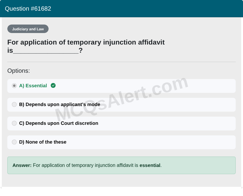 Question Screenshot