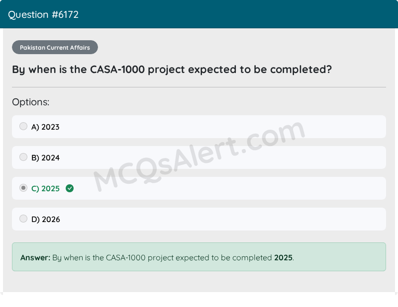 Question Screenshot