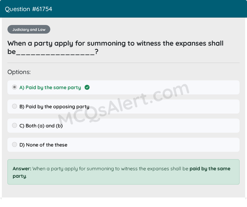 Question Screenshot