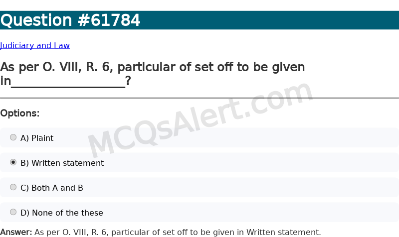 Question Screenshot