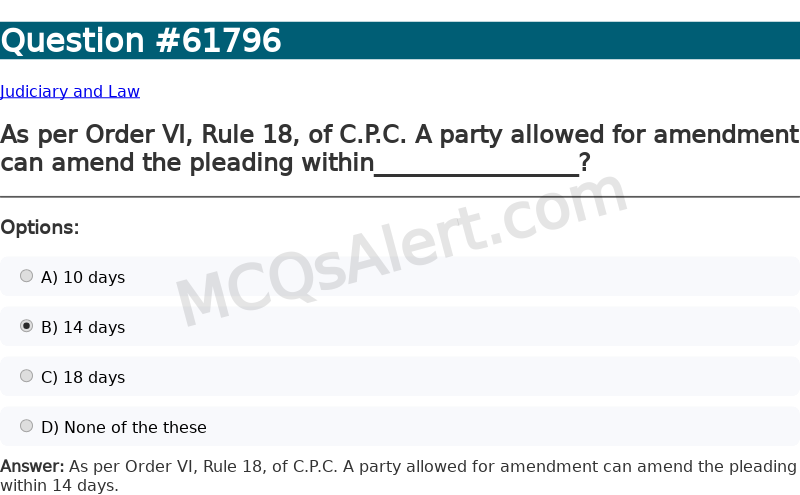 Question Screenshot